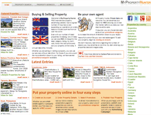 Tablet Screenshot of mypropertyhunter.com